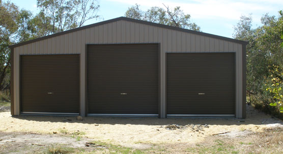 Three Car Triple Garages - ShedSafe® Accredited & Aussie Steel - Call ...