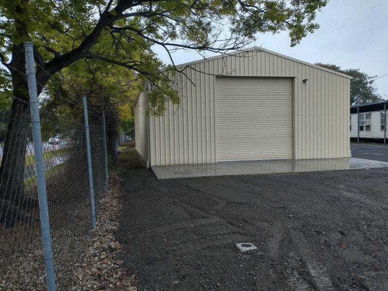 Goondiwindi QLD Rail machinery shed1