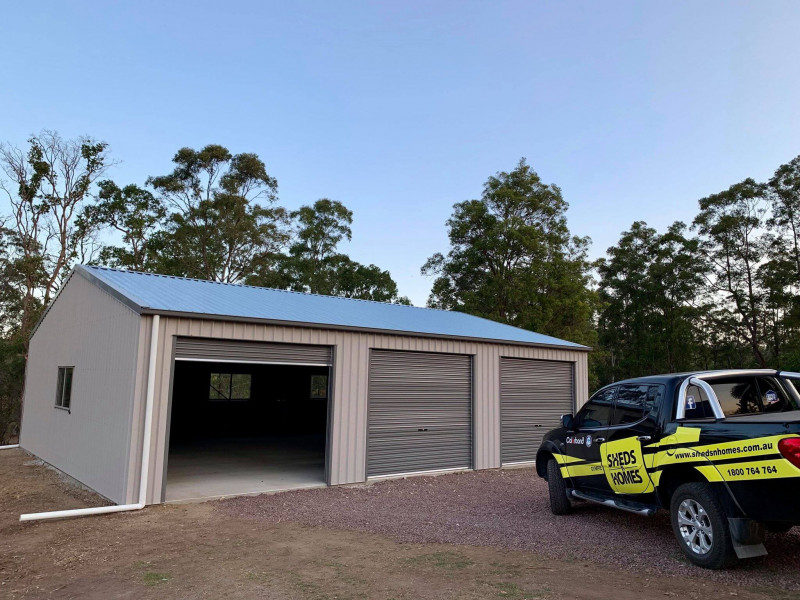 Sheds n Homes Gympie Triple Garage 1